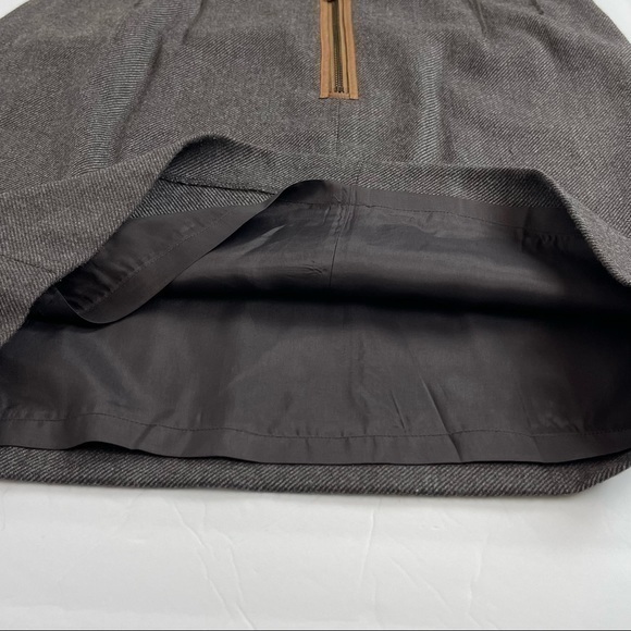 Loft Wool Blend Career Office Pencil Skirt NWOT - Picture 4 of 9